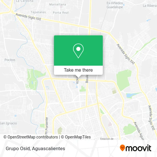 Grupo Osid map