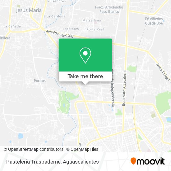Mapa de Pasteleria Traspaderne