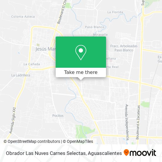 Obrador Las Nuves Carnes Selectas map