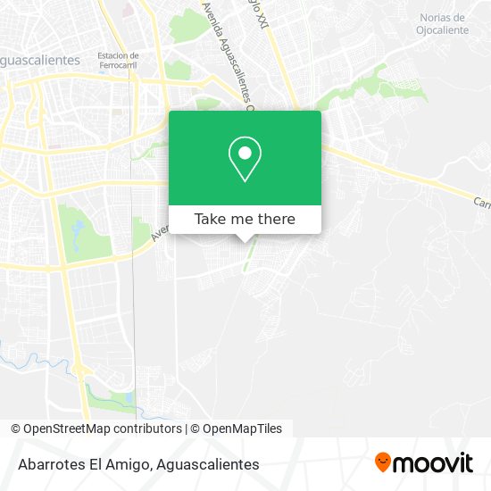 Abarrotes El Amigo map