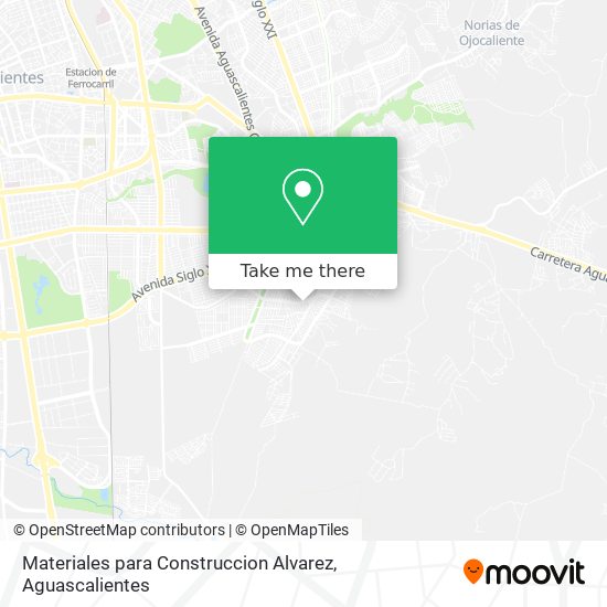 Materiales para Construccion Alvarez map