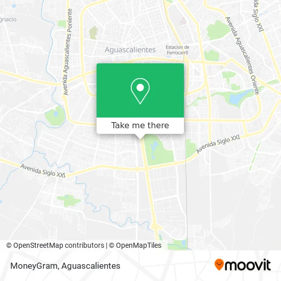 MoneyGram map