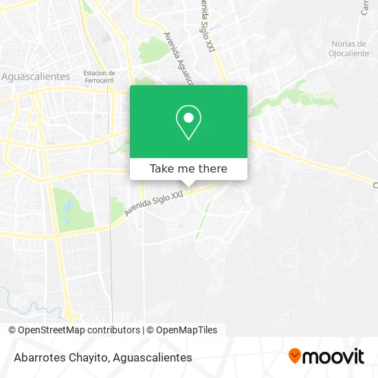 Abarrotes Chayito map