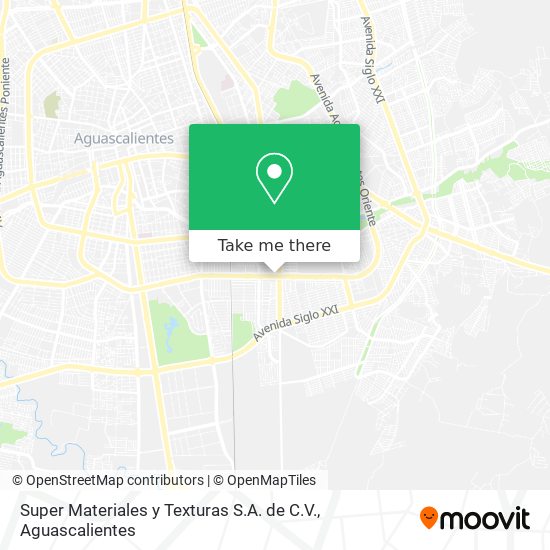 Super Materiales y Texturas S.A. de C.V. map