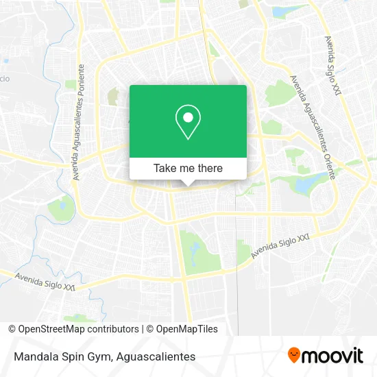 Mandala Spin Gym map