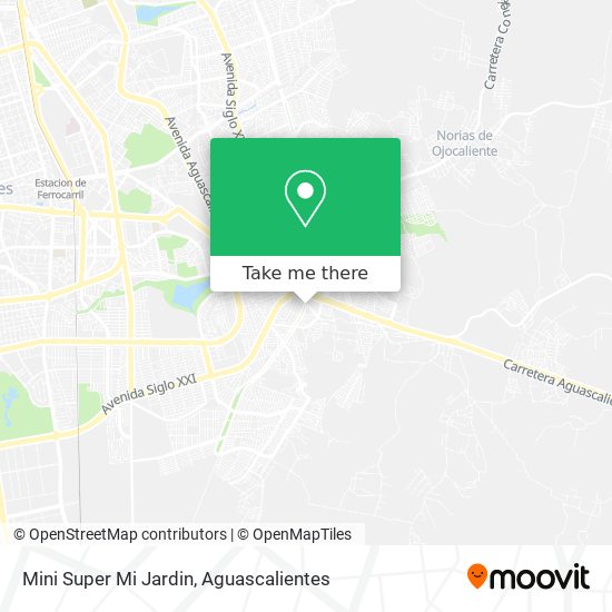 Mini Super Mi Jardin map