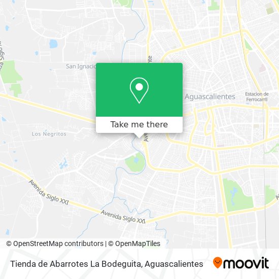 Tienda de Abarrotes La Bodeguita map