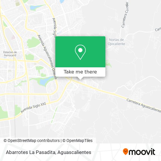 Abarrotes La Pasadita map