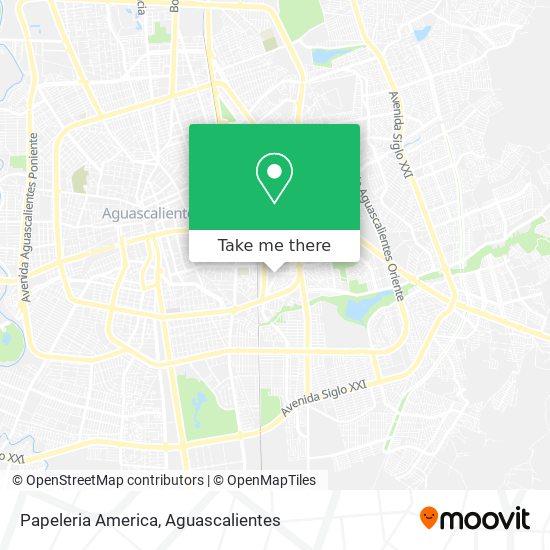 Papeleria America map