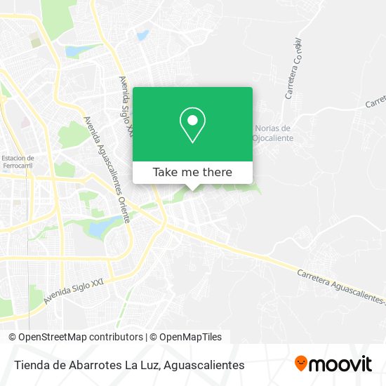 Tienda de Abarrotes La Luz map
