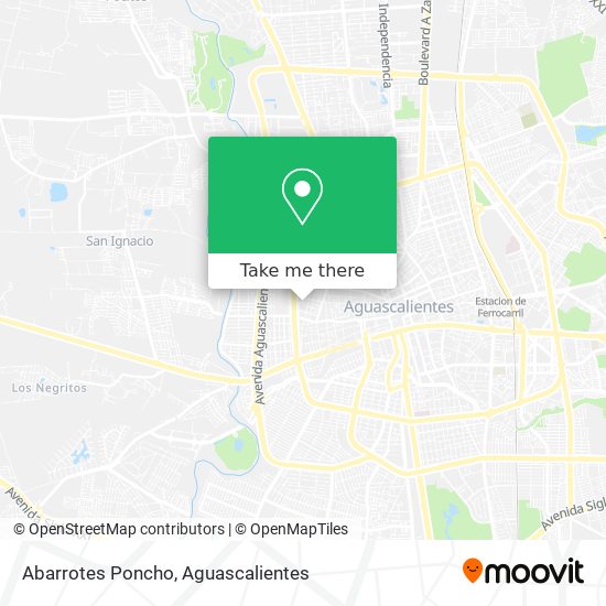 Mapa de Abarrotes Poncho