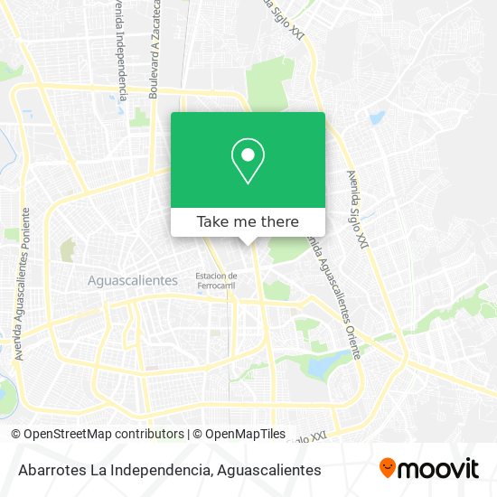 Abarrotes La Independencia map