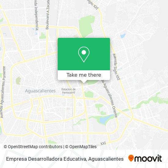 Empresa Desarrolladora Educativa map