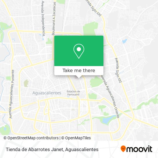 Tienda de Abarrotes Janet map