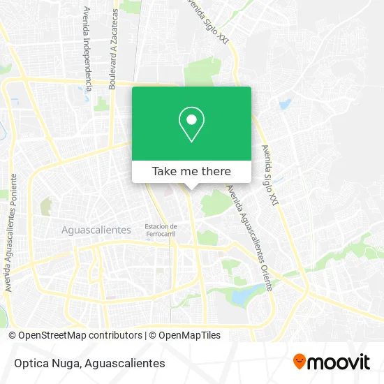 Optica Nuga map
