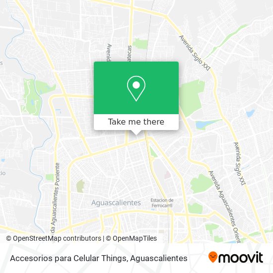 Accesorios para Celular Things map