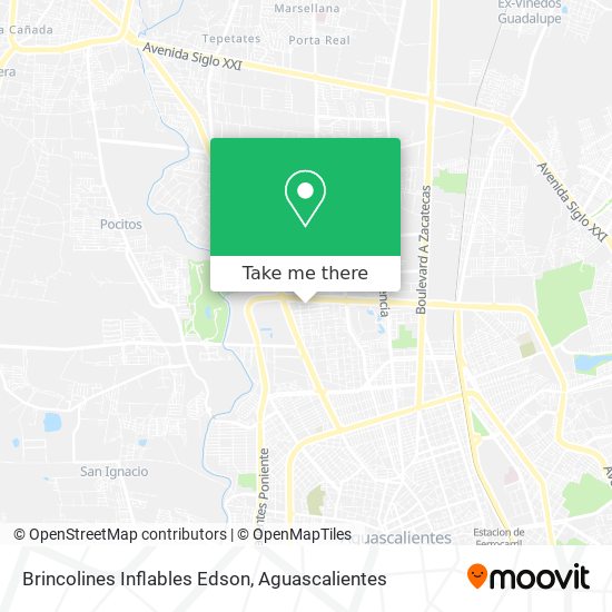 Mapa de Brincolines Inflables Edson