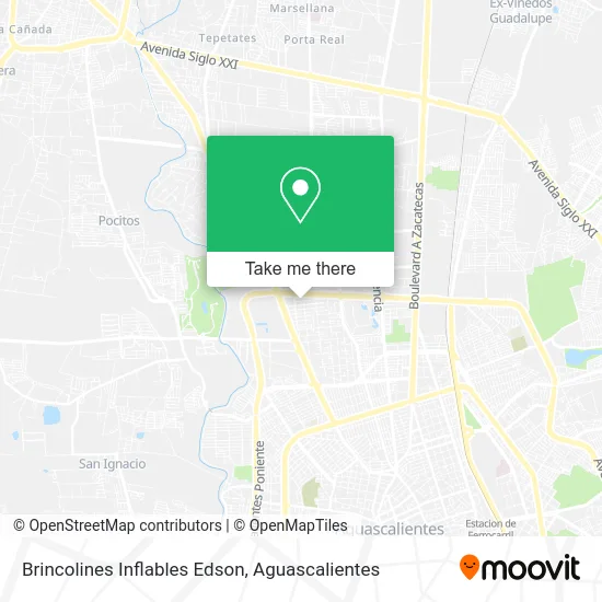 Brincolines Inflables Edson map