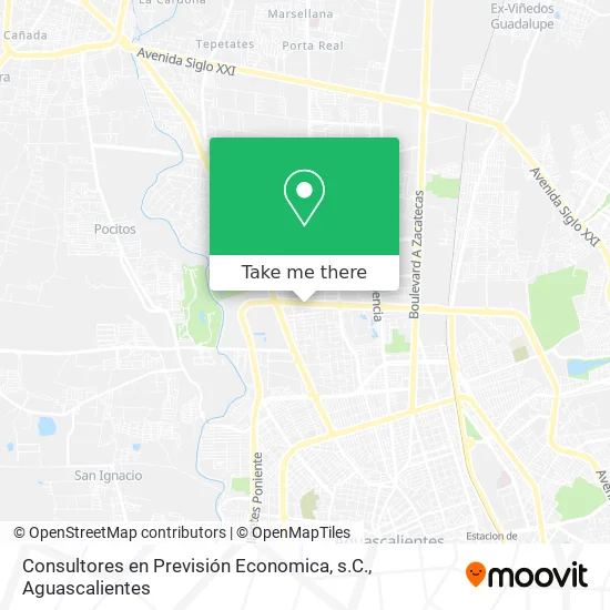 Consultores en Previsión Economica, s.C. map