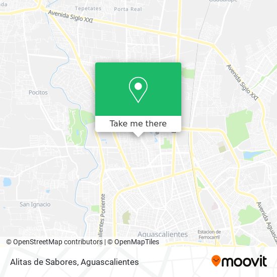 Mapa de Alitas de Sabores