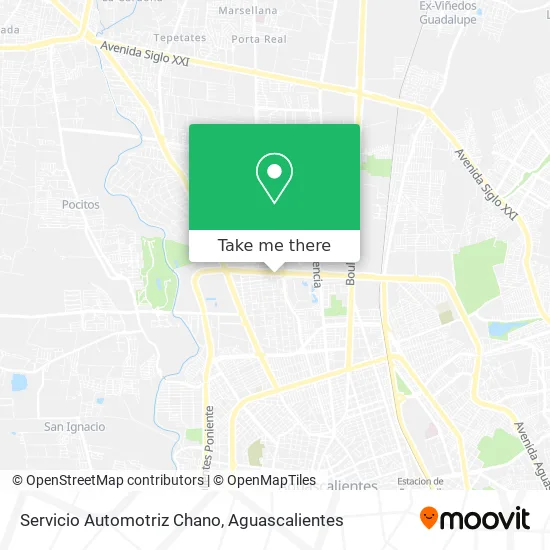 Servicio Automotriz Chano map