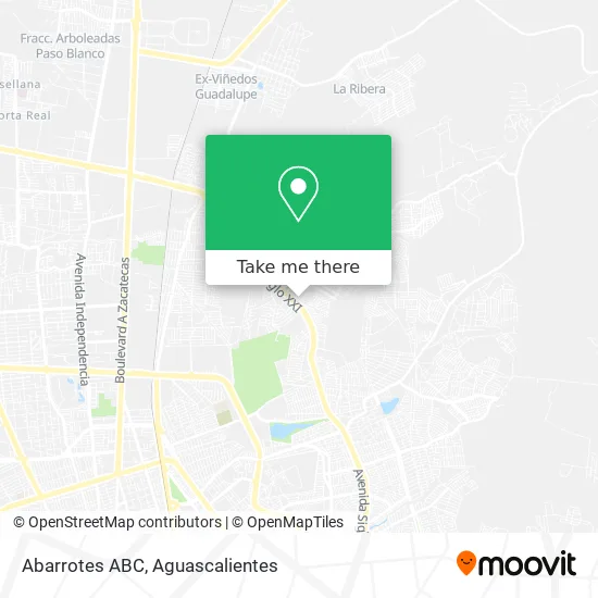 Abarrotes ABC map