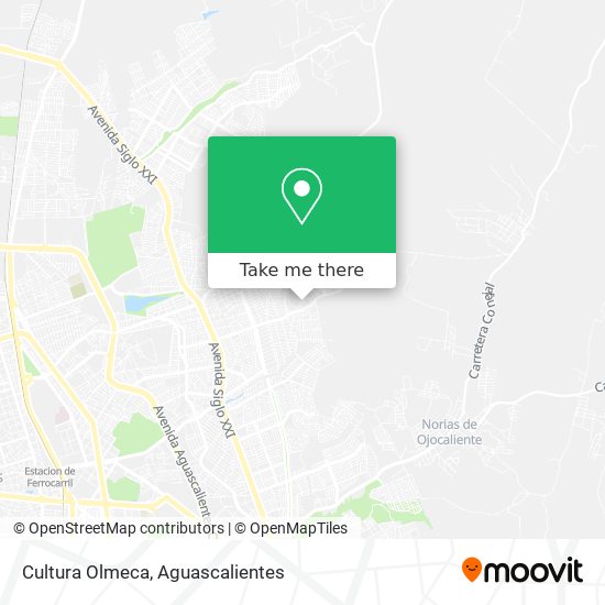Mapa de Cultura Olmeca