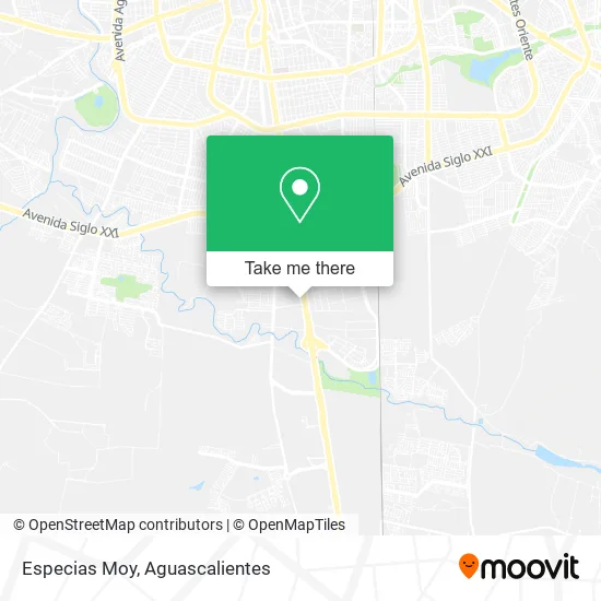 Mapa de Especias Moy