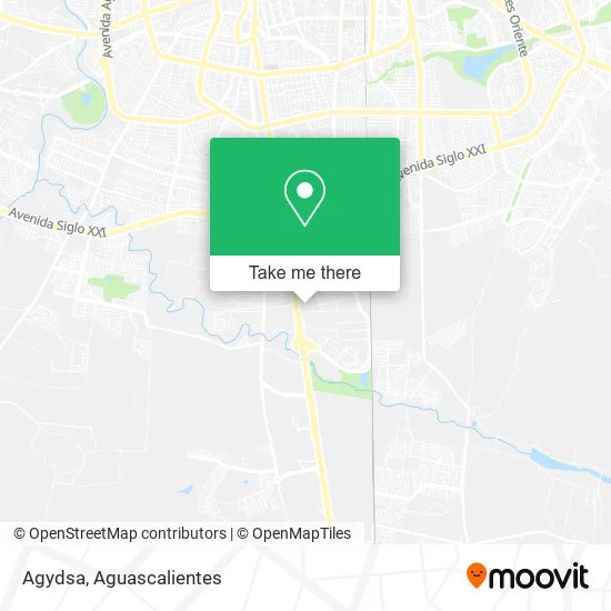 Mapa de Agydsa