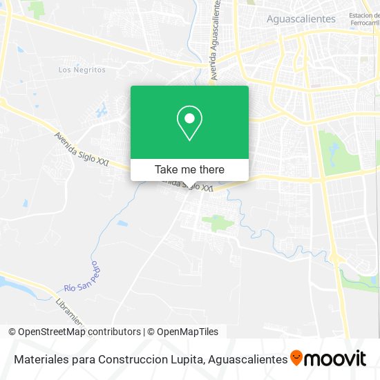 Mapa de Materiales para Construccion Lupita