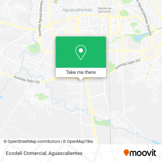 Mapa de Ecodeli Comercial