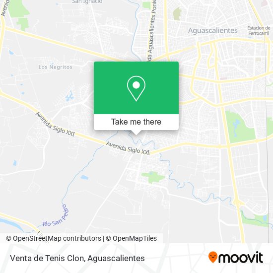 Venta de Tenis Clon map