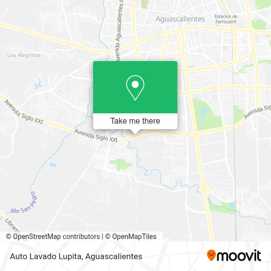 Auto Lavado Lupita map