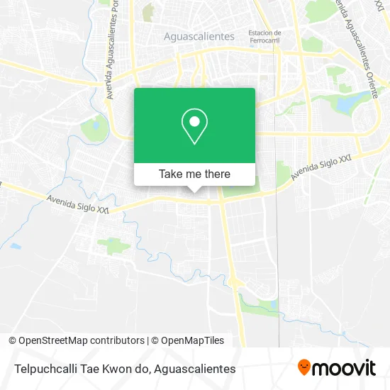 Telpuchcalli Tae Kwon do map