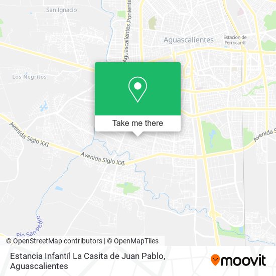 Estancia Infantíl La Casita de Juan Pablo map