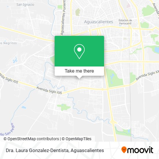 Dra. Laura Gonzalez-Dentista map