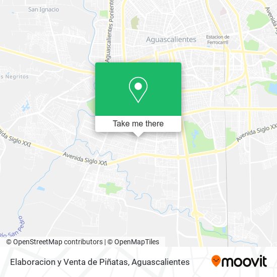 Mapa de Elaboracion y Venta de Piñatas