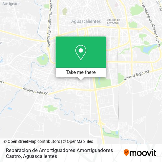 Mapa de Reparacion de Amortiguadores Amortiguadores Castro