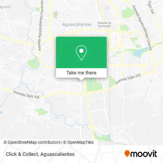 Click & Collect map