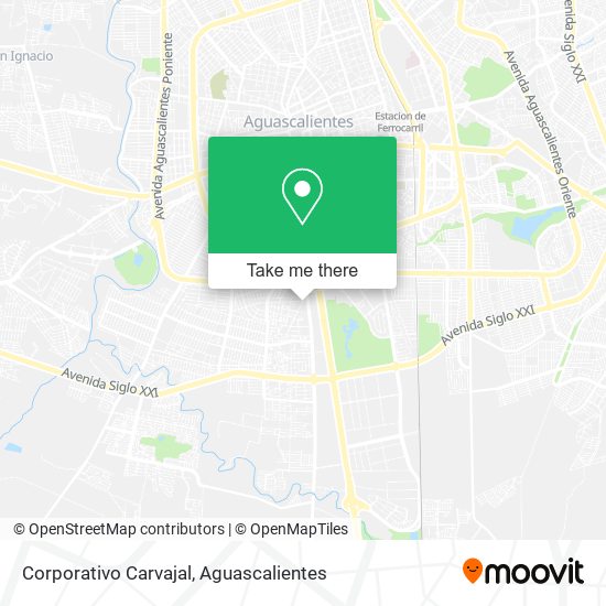 Corporativo Carvajal map