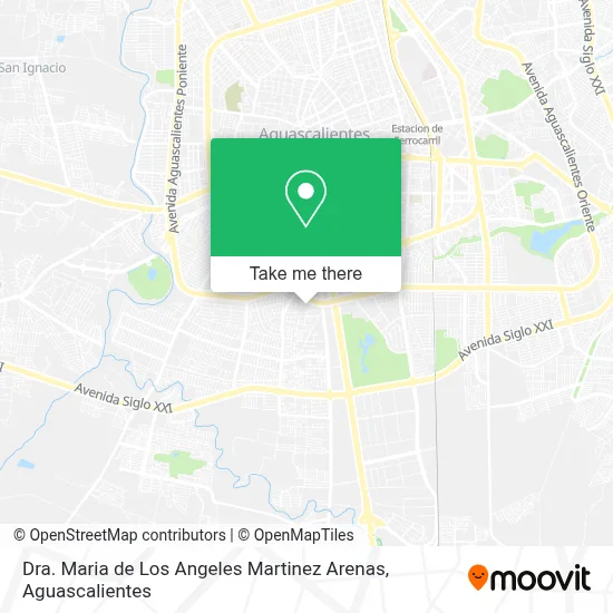 Dra. Maria de Los Angeles Martinez Arenas map