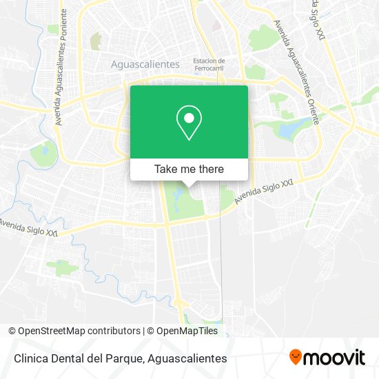 Clinica Dental del Parque map