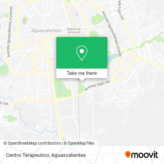 Centro Terapeutico map