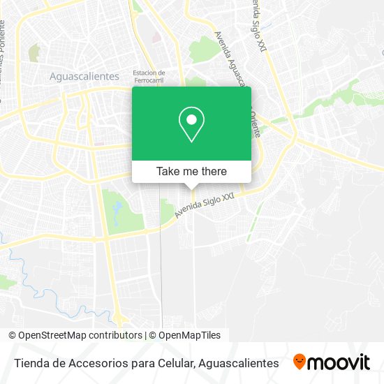 Tienda de Accesorios para Celular map