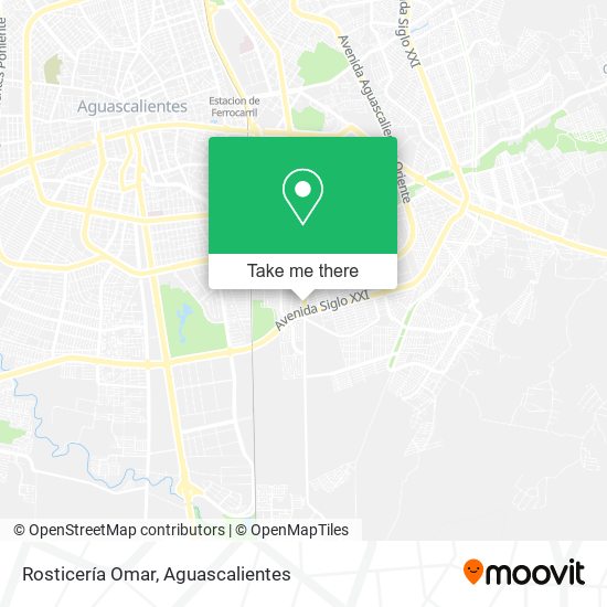 Rosticería Omar map
