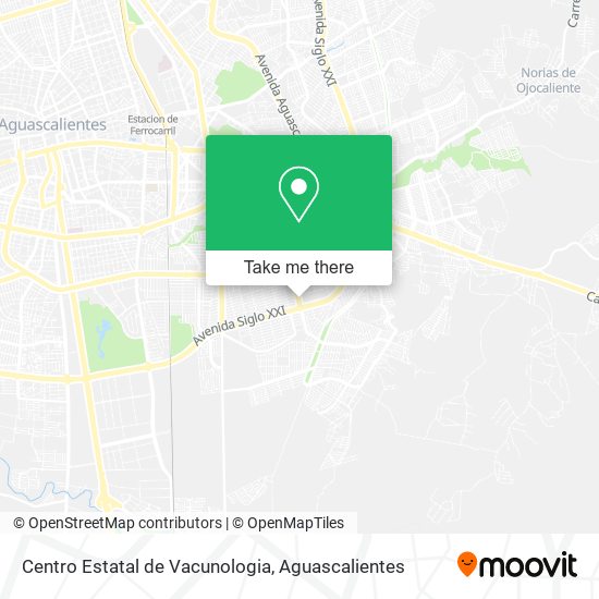 Centro Estatal de Vacunologia map