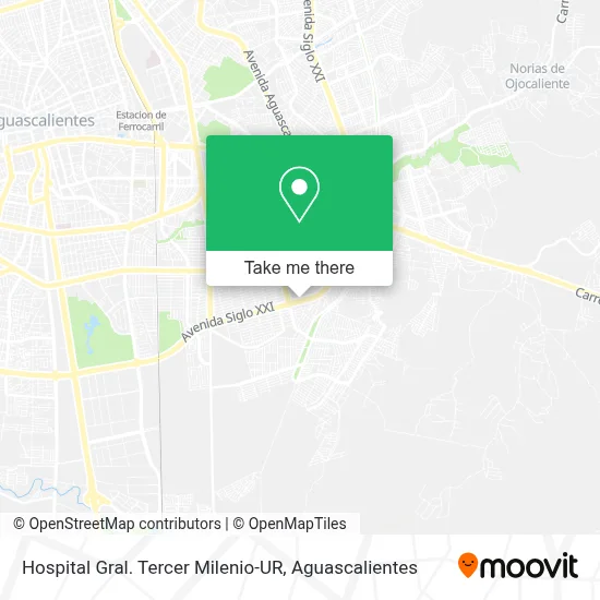 Hospital Gral. Tercer Milenio-UR map