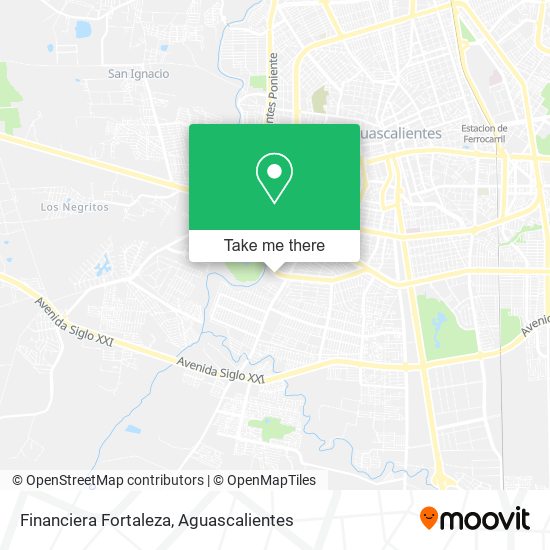 Mapa de Financiera Fortaleza