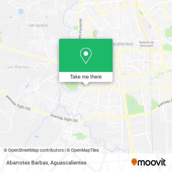 Abarrotes Barbas map