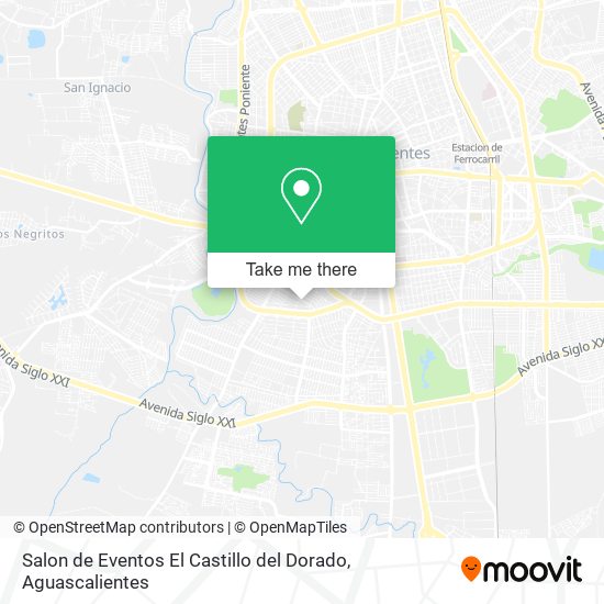 Salon de Eventos El Castillo del Dorado map